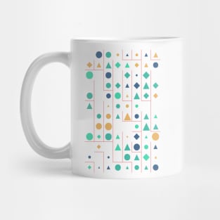 Geometric Colourful Pattern Mug